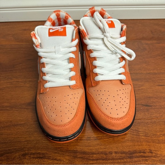 Nike SB Dunk Low Concepts Orange Lobster Size 11 - Picture 8 of 11